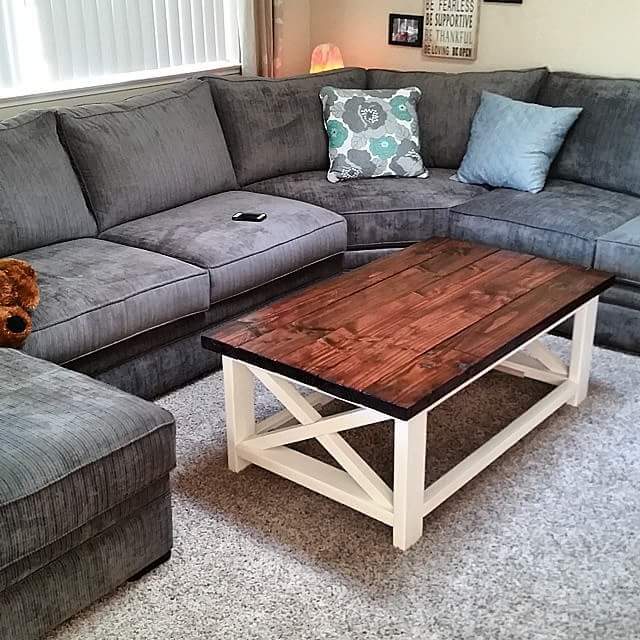 My Rustic X Coffee Table Ana White
